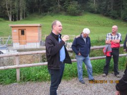 09 Kleinkraftwerkbesichtigung Widmer in Dreien 18.9.1